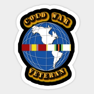 Cold War Veteran Sticker